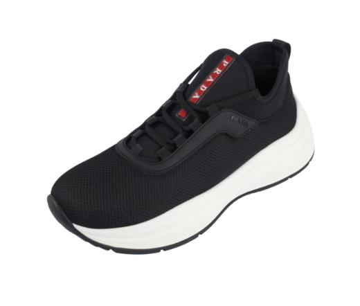 【超惠秒】Prada 普拉达 男士织面真皮运动休闲鞋 12081 商品图2