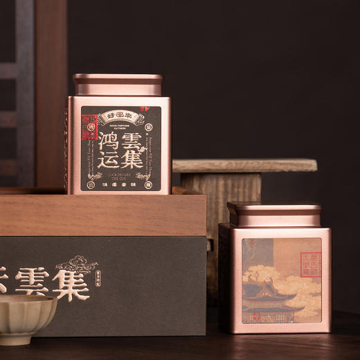 鸿运云集【029两矮罐  咖色】42元一套/一箱10套 商品图4