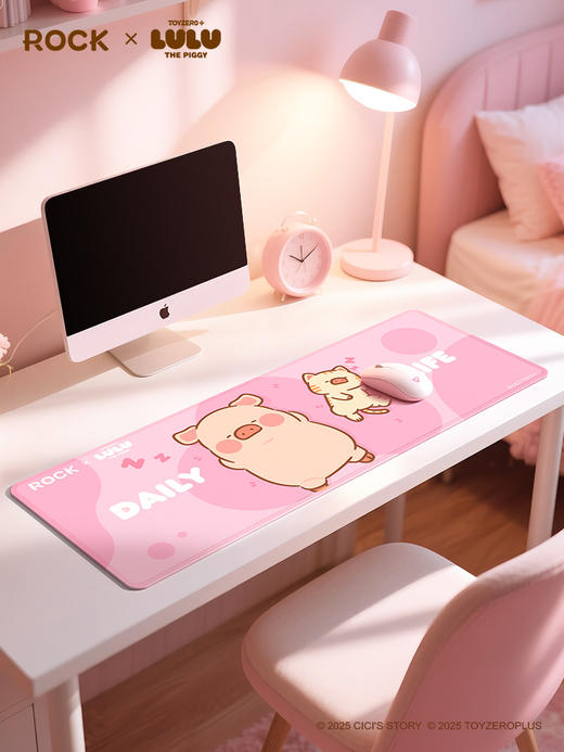 ROCK 罐头猪LULU 桌面鼠标垫 商品图7