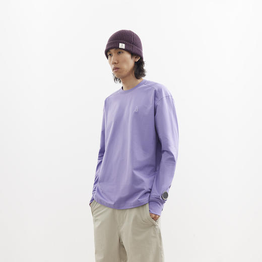 吃茶去chichaqu25速干防晒吸湿排汗长袖圆领T恤户外徒步运动 商品图0