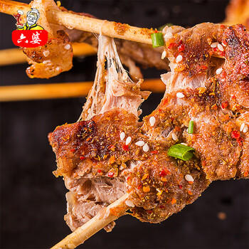 六婆烧烤料三合一孜然味500g/瓶 蘸料撒料腌料辣椒面烤鸡翅炸鸡烤串料 /粮油调味 /调味品 /复合香辛料 商品图4