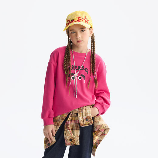 【MQD】童装女童卫衣外套2025春季新款宝宝打底衫儿童原创长袖T恤 商品图2