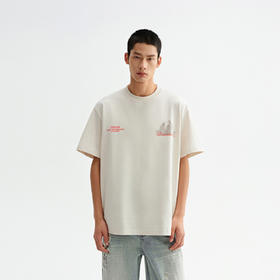 【商场同款】CHINISM赤尘 人鱼剪影凉感短袖T恤男2025夏季上衣