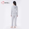 都市丽人睡衣40支棉混纺双面拉烫染家居服长袖长裤棉质套LHH1J8 商品缩略图5
