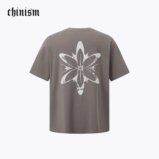【商场同款】CHINISM赤尘 解构印花t恤男夏季新款宽松纯棉短袖 商品图1