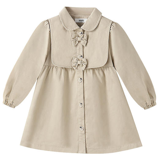 【实体店同款】女童梭织外套秋季新款安奈儿童装XG535209 商品图6