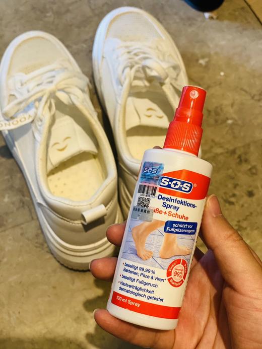 德国SOS足部健康水除臭喷雾100ml瓶 商品图3