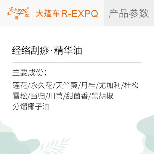 经络刮痧·精华油 植物萃取精油奢养按摩精华油原料批发康养SPA 商品图2