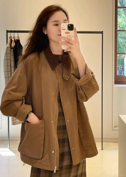 【高品质私服】【IC棉麻帆布夹克外套】色彩质朴柔和 还原复古猎装风格 挺括有型G1056-CC【无标出货 介意慎拍】 商品图2