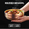 【纯钛双层大碗】家用中式吃饭碗多色亮面大汤碗分餐饭碗轻奢高档餐 商品缩略图0