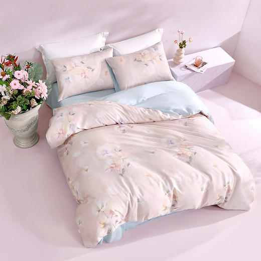 罗莱T 柔纱米娅40支莱赛尔纤维四件套 220×250cm 商品图4