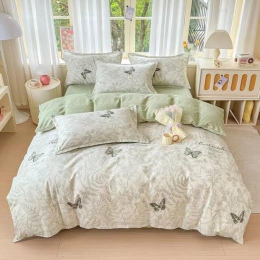 新品加厚生态棉高克重印染系列四件套G110400001 商品图7