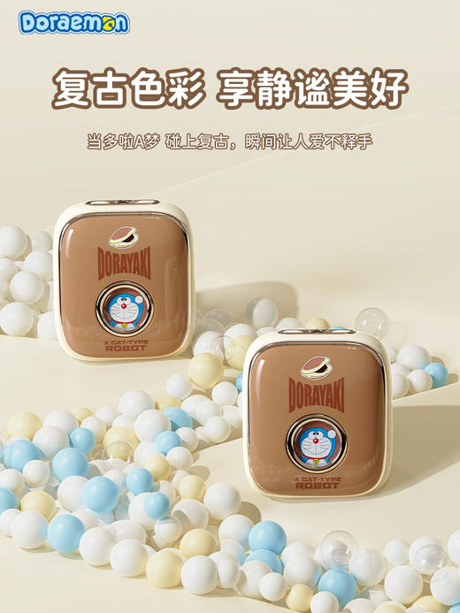 哆啦A梦 铜锣烧复古TWS耳机 商品图1