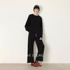 HESOONG"静感松弛"定制麻棉混纺空气感松紧中腰休闲裤HWKZ7468 商品缩略图1