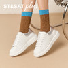 星期六渐变闪钻鞋尾百搭小白鞋SSD3112148 商品缩略图3