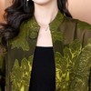 轻薄提花真丝短外套女夏季新款新中式国风搭裙子小衫开衫外搭上衣 商品缩略图1