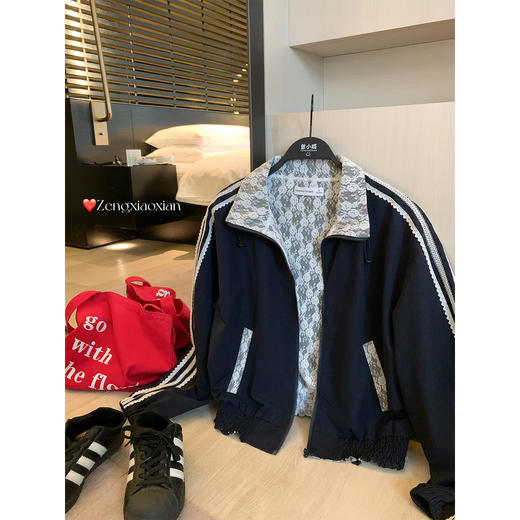 <曾小咸推荐>2.26现货秒杀 ！微信超特价！蕾丝拼接外套 日常219.99 立减90 秒杀129.99！！ 商品图3