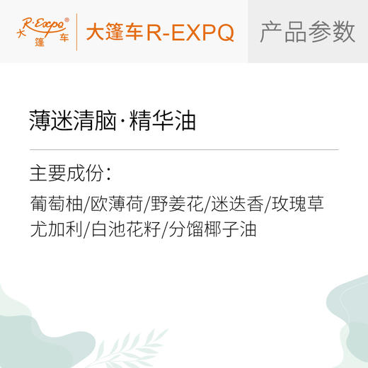 薄迷清脑·精华油 植物萃取奢养按摩精华油原料批发芳疗康养SPA 商品图2