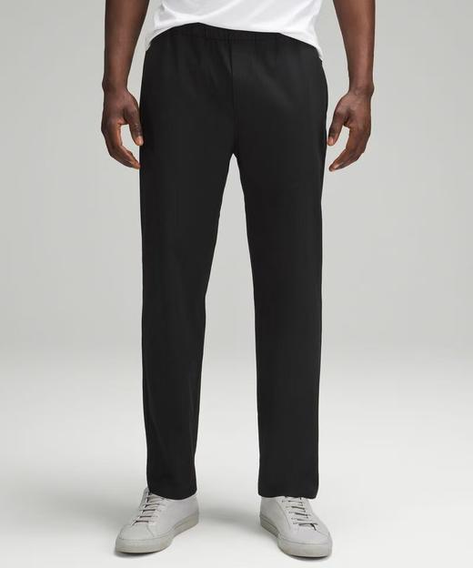 LULU 男士松紧腰内置腰绳通勤长裤休闲裤 Z-15560 商品图0