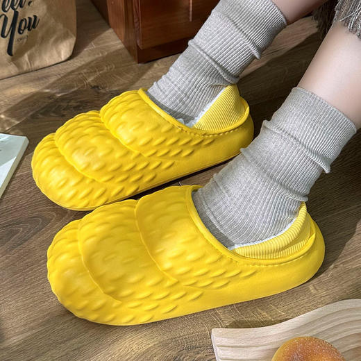 【YW】无忧购35元2双,49元3双“”冬季保暖毛绒棉拖鞋合集（截单后3-5天发货) 商品图9