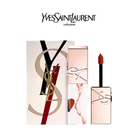 <有书独家>【送礼盒礼袋】YSL圣罗兰限定大理石爱心唇釉5.5ml 香港直邮