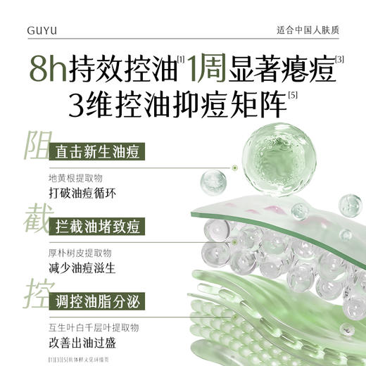【双十二狂欢节】谷雨白千控油清痘洁面啫喱120g 控油净澈 商品图5