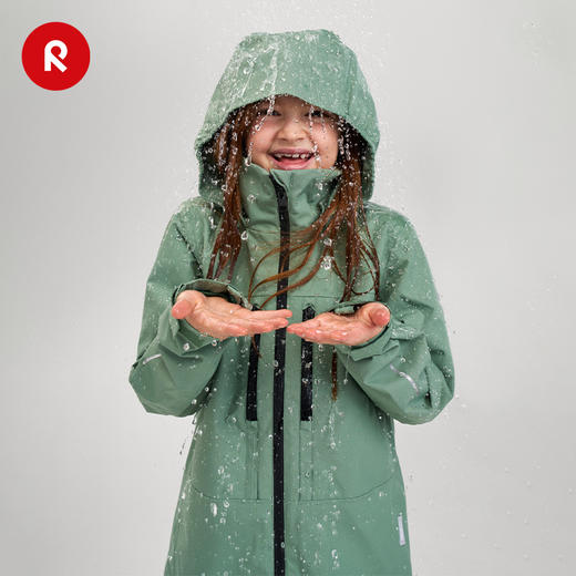 芬兰reima2025男女儿童中童拒水拒风耐磨三合一运动夹克 商品图3