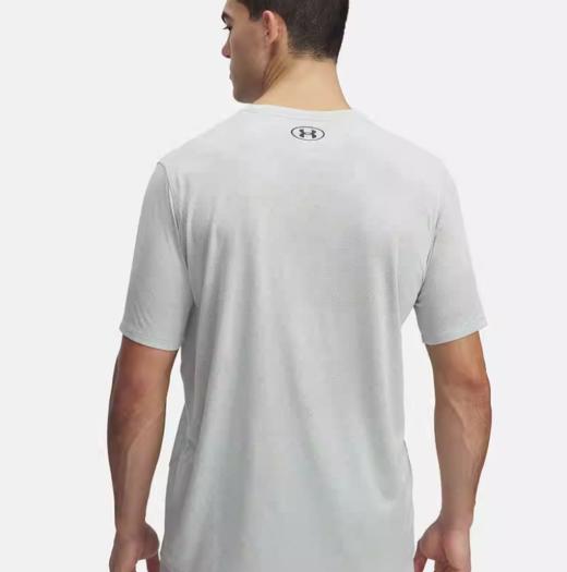 安德玛UA春夏款男子休闲运动跑步训练透气舒适短袖T恤1390047-377 商品图1