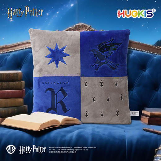 【华纳正版】哈利波特毛绒靠垫玩具抱枕学院系列周边狮院蛇院沙发汽车 商品图1
