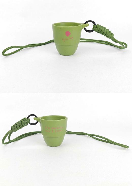 【新品早鸟价】“随心流动”随身小杯  咖啡渣品饮杯（三色可选：绿色/蓝色/米白色） 食品级密胺树脂/  文创   环保 品饮杯  伍尔夫  送礼  礼物  质感  广西师范大学出版社 商品图4