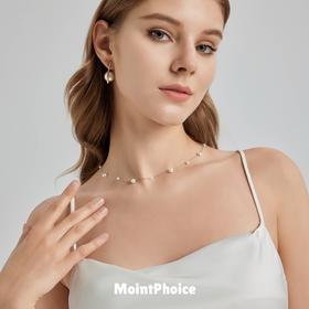 MointPhoice满天星项链（礼盒装）， 如夜空繁星般璀璨，温婉大气，S925银链【G】