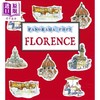 【中商原版】佛罗伦萨 Walker全景立体书系列 精美折叠插画 Florence Panorama Pops 英文原版 Sarah Maycock 商品缩略图0