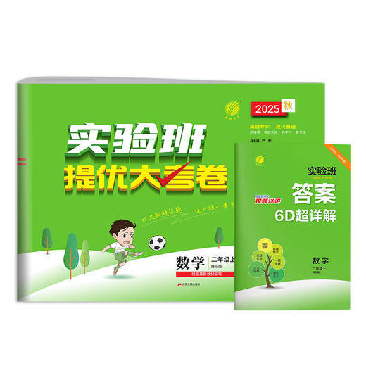 2025秋【六三青岛版】二年级数学(上) 实验班提优大考卷 2年级 商品图4