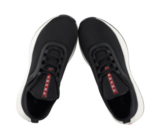 【超惠秒】Prada 普拉达 男士织面真皮运动休闲鞋 12081 商品图6