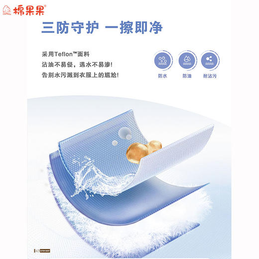 棉果果秋季新品男童撞色轻薄羽绒服M312102925484 商品图6