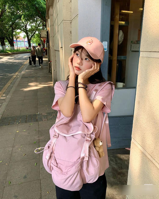 现货 THS-无 斐乐家 可拆卸熊仔挂件烧麦包 4色 CQ1410 商品图3