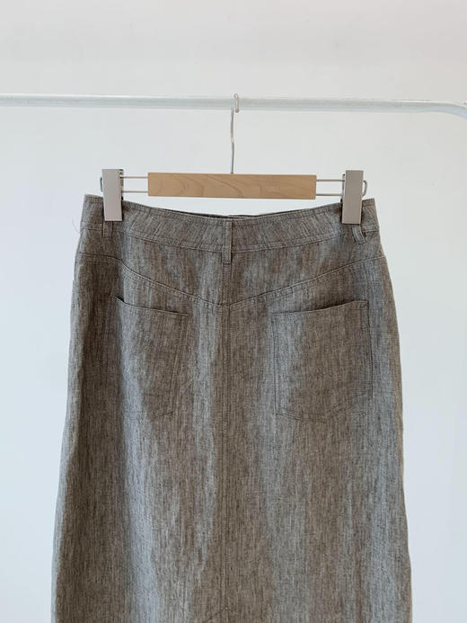 【高品质私服】【IC水洗亚麻平布半身长裙】自带阔度舒适感爆棚，上身舒适感绝佳G0913-CC【无标出货 介意慎拍】 商品图14