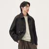 gxg.jeans男装 黑色肌理感分割设计简约翻领宽松夹克外套25秋热卖 商品缩略图1