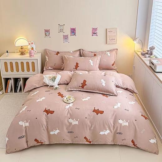 新品加厚生态棉高克重印染系列四件套G110400001 商品图1