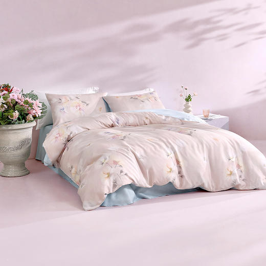 罗莱T 柔纱米娅40支莱赛尔纤维四件套 220×250cm 商品图0