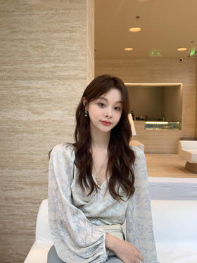 金蘑菇菇 Fontainbleau枫丹白露/ 印花衬衫组 清甜雅致过渡款～