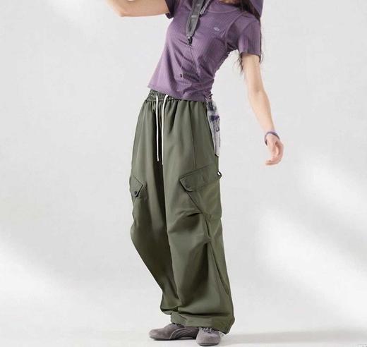 火爆全国蓝*同款出秋款啦！【NICESELF 男女款 七防轻量弧线工装裤】软糯亲肤  透气舒爽 上身轻盈不压身 商品图4