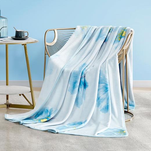 罗莱T 浮生墨香法兰绒毯 150×200cm 商品图4