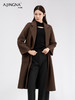 【商城同款】阿菁娜高智牦牛绒真丝气质高级感大衣F30D211083 商品缩略图2