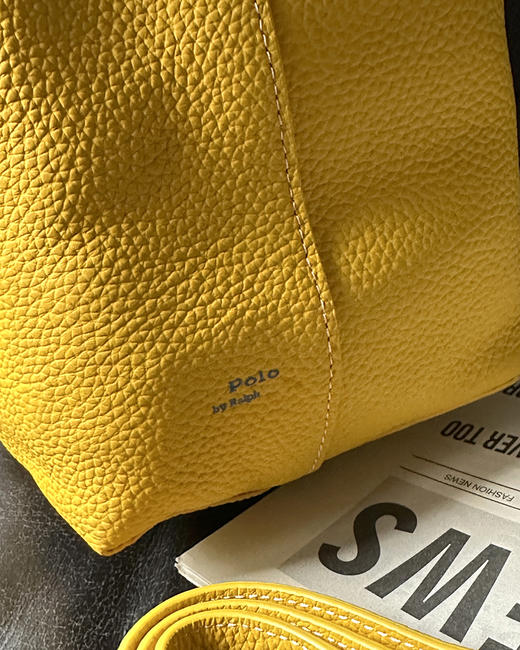 单品包邮现货 THS-限时 RL马球家  Polo play系列皮革小号托特包 水桶包 3色 CQ1409 商品图14