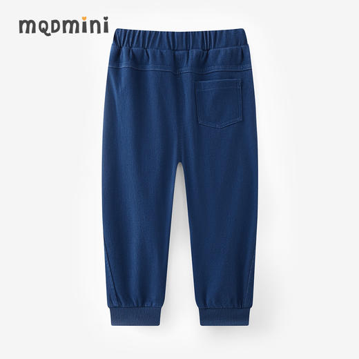 【MQD】【小童】男童裤子2025春新款儿童牛仔裤时尚百搭宝宝束脚裤 商品图0