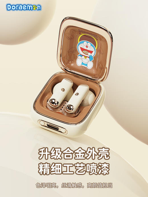 哆啦A梦 铜锣烧复古TWS耳机 商品图2