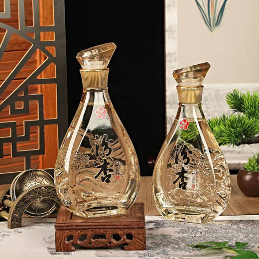 “精美礼盒中秋佳节送礼必备”汾杏 金韵酒 53%vol清香型白酒 475ml*2瓶 商品图0