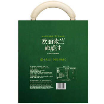 欧丽薇兰（Olivoila）高端进口食用油 纯正橄榄油礼盒 500mlx2 精品包装 /粮油调味 /食用油 /橄榄油 商品图7