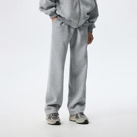 CHINISM赤尘 空气层灰色卫裤男春秋美式裤子男士直筒裤运动休闲裤